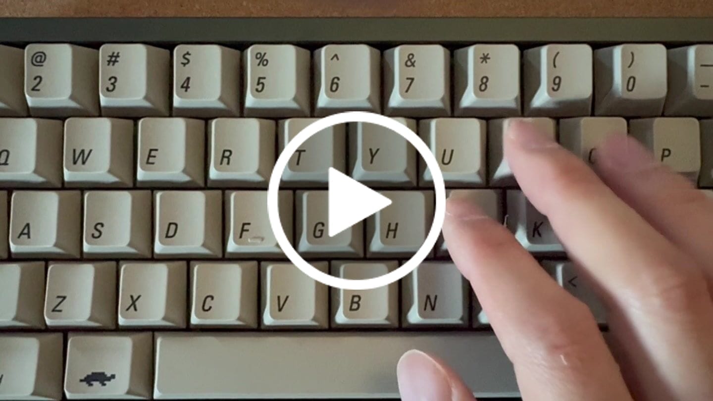 Customer video review of HAND LUBED AND MODDED GATERON MILKY YELLOW PRO LINEAR SWITCH (10 PCS)