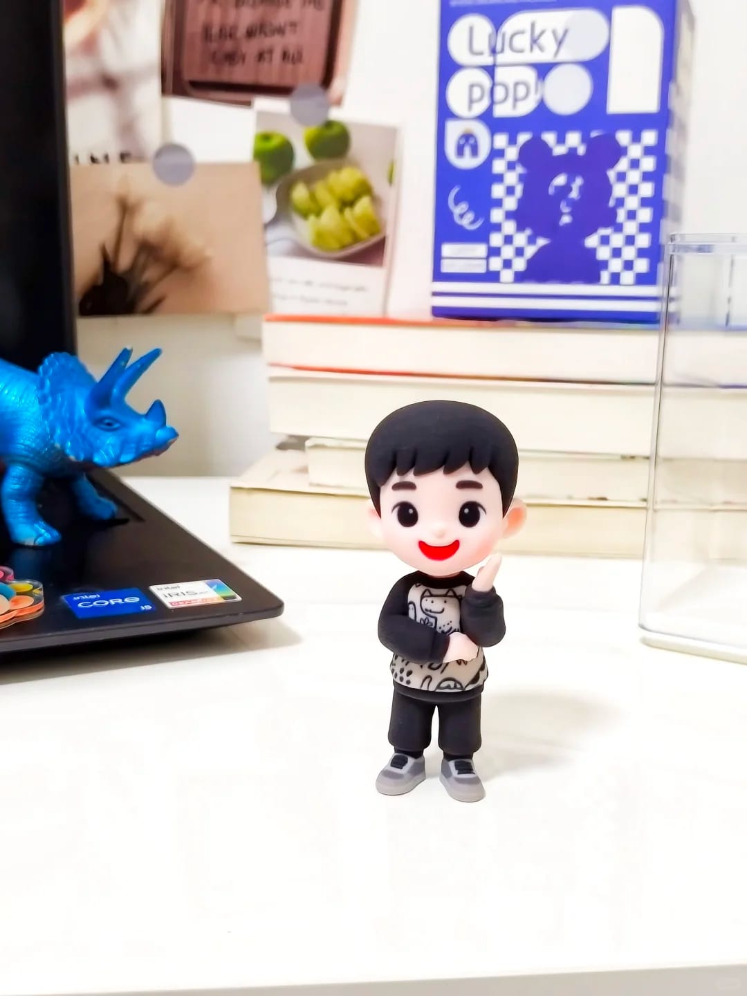 Customer photo review of Custom 3D Action Figure from Your Photo Personalized Toy Figure Unique & Memorable Gift for Lovers, Boyfriends, Girlfriends