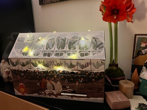 Customer photo review of Adventskalender von Wurzelwerk