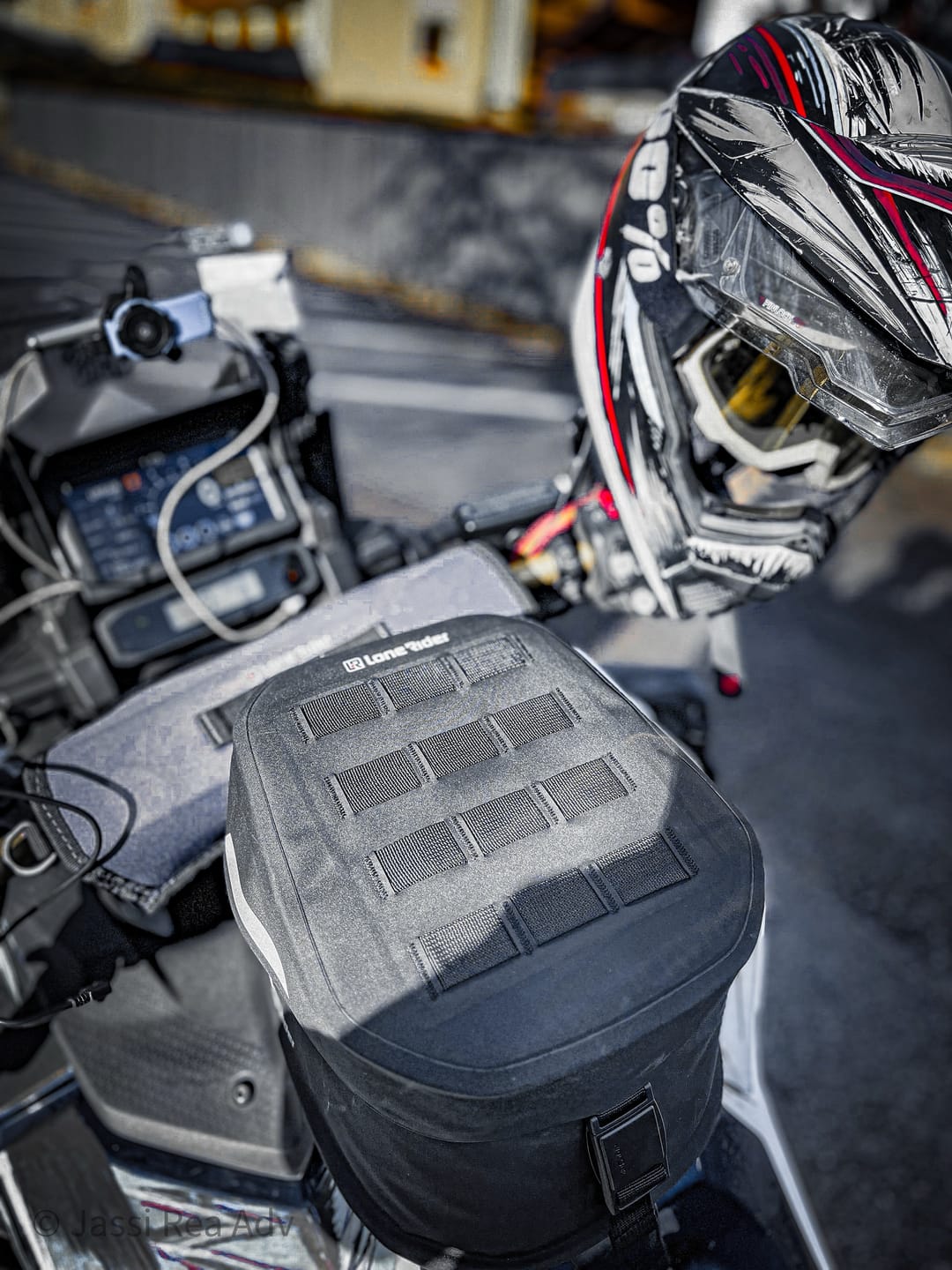 Customer photo review of Ranger Tank Bag