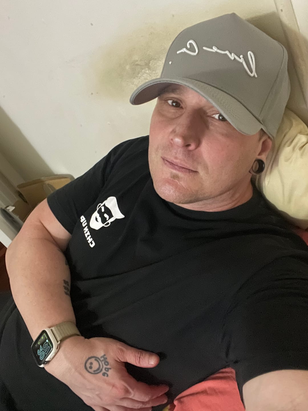 Customer photo review of Live Co. "Grey Signature Series" A-Frame Snapback