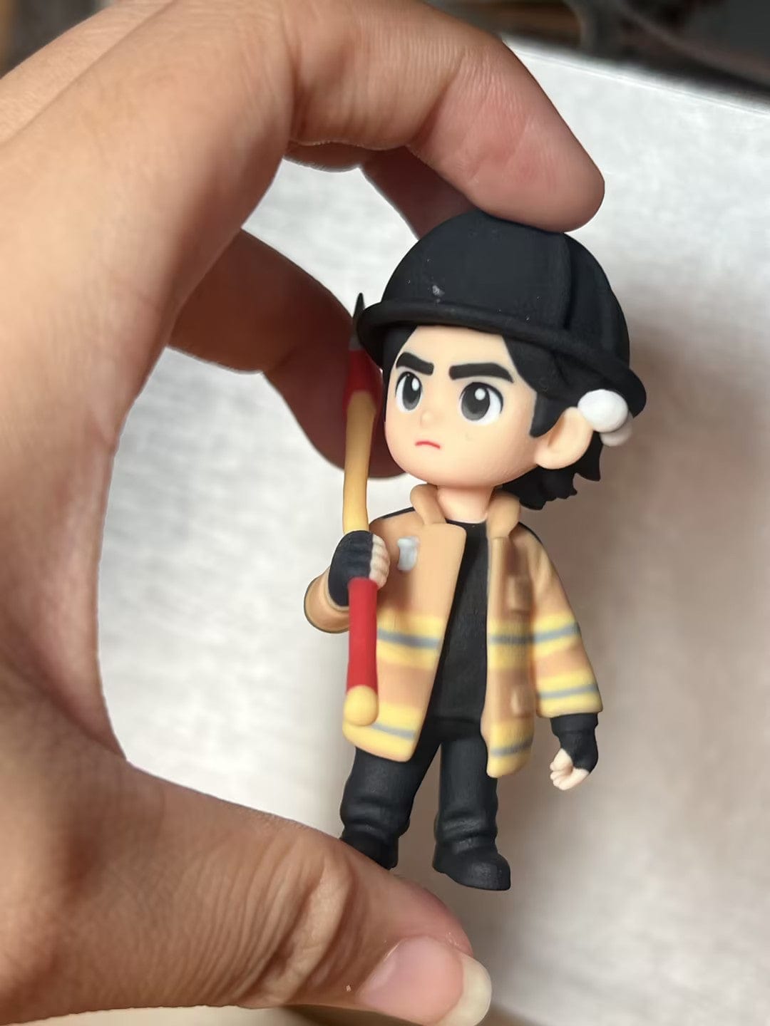 Customer photo review of Custom 3D Action Figure from Your Photo Personalized Toy Figure Unique & Memorable Gift for Lovers, Boyfriends, Girlfriends