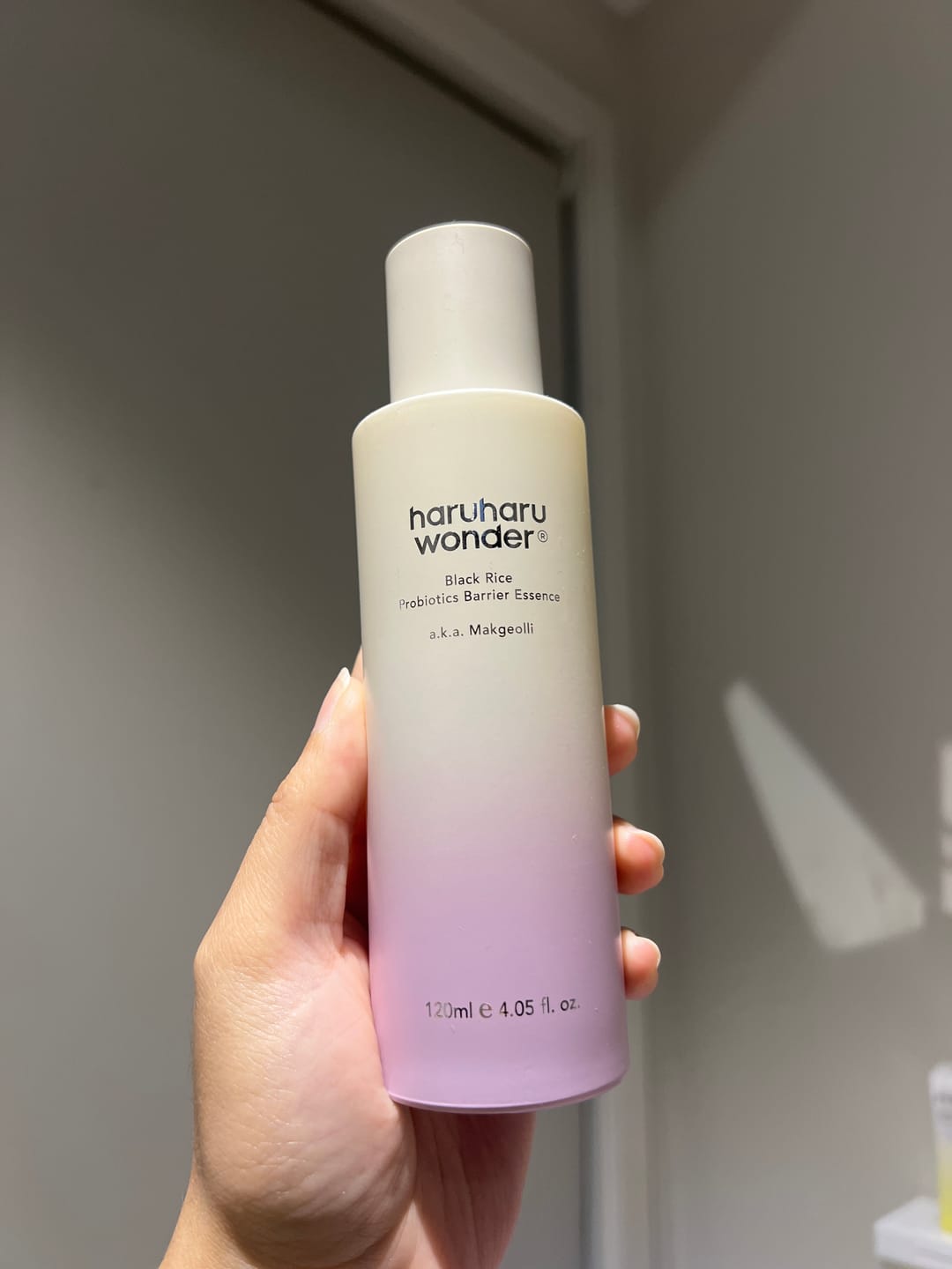 Customer photo review of Probiotics Barrier Essence / Unscented