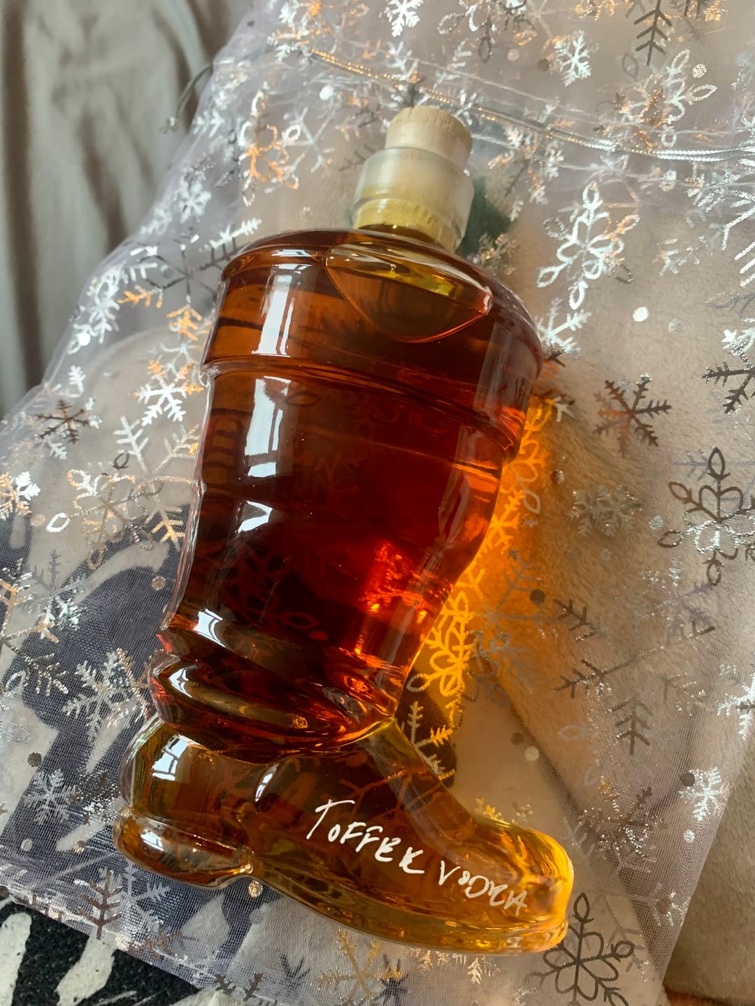 Customer photo review of Santa Boot with VODKA