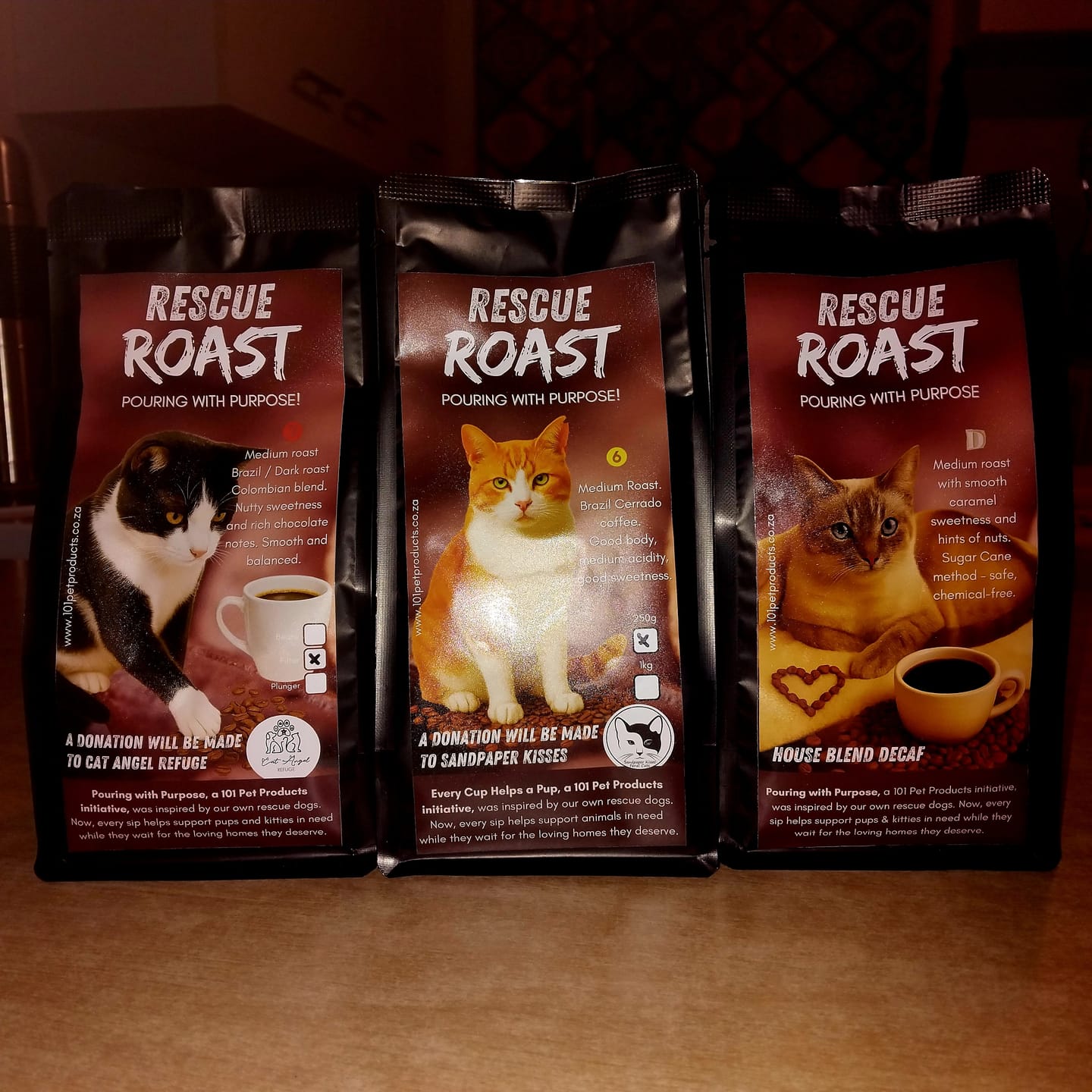 Customer photo review of Midnight Mischief Brew (Sandpaper Kisses Feral Cats) #2