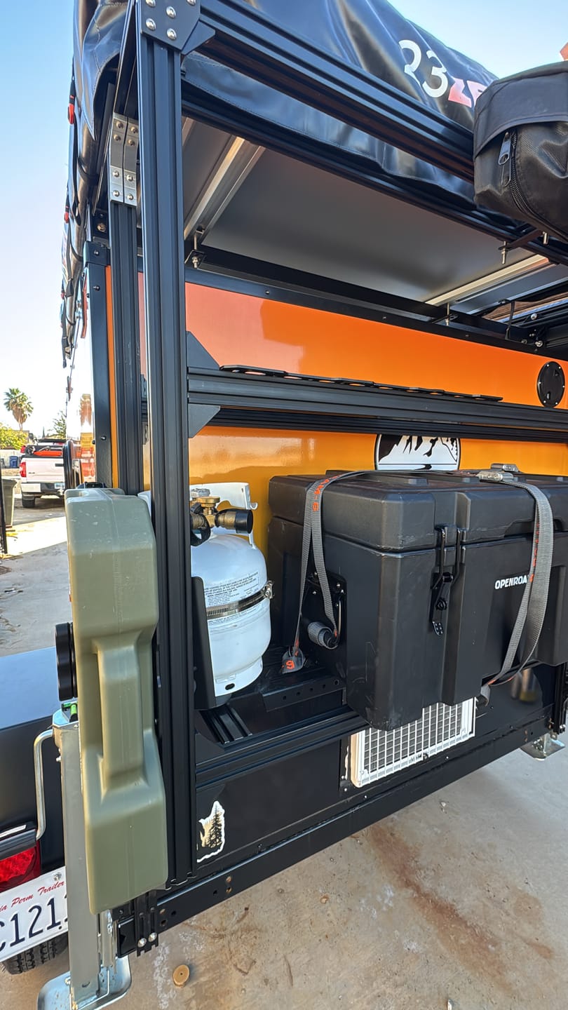 Customer photo review of OPENROAD Camping Storage Case – 50L