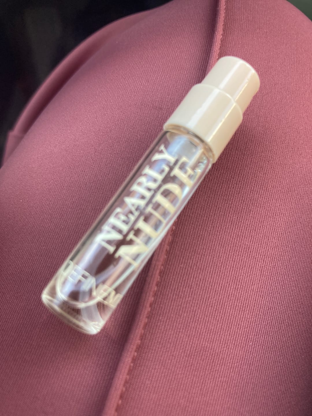 Customer photo review of Nearly Nude Eau de Parfum