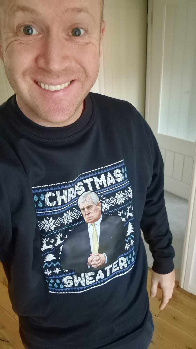 Customer photo review of CHRISTMAS SWEATER