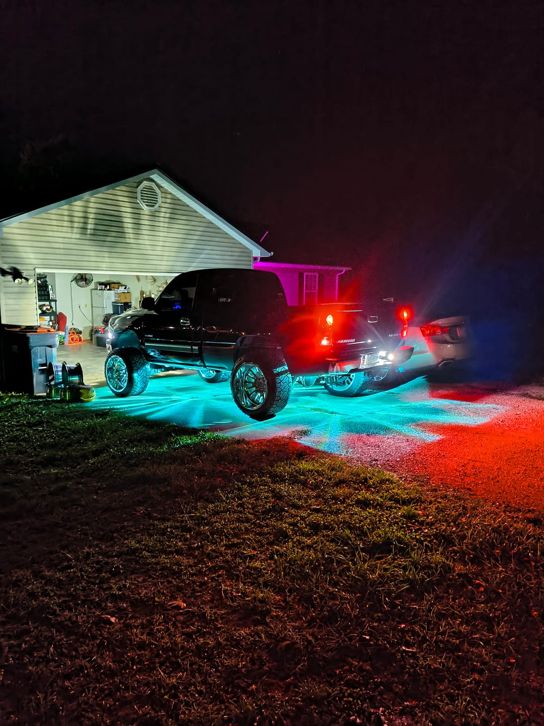 Customer photo review of Grand General Flush Mount (1157 2 wire) 3.5" Watermelon Glass Marker Light Kits (CHOOSE COLOR)