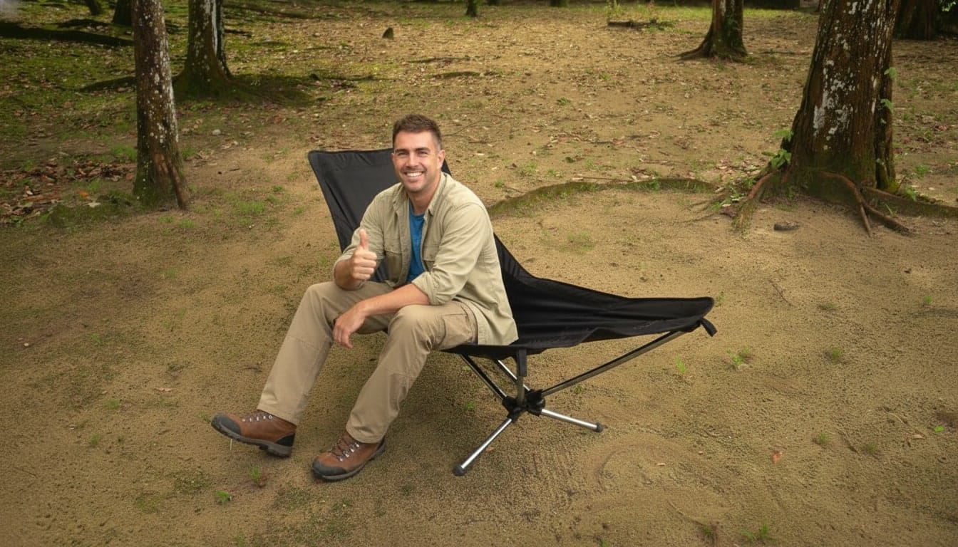 Customer photo review of 1x Anywhere Hammock (Single Hammock)