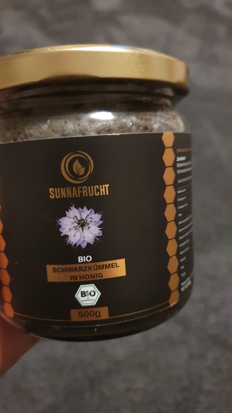 Customer photo review of Bio Schwarzkümmel in Honig | 500g