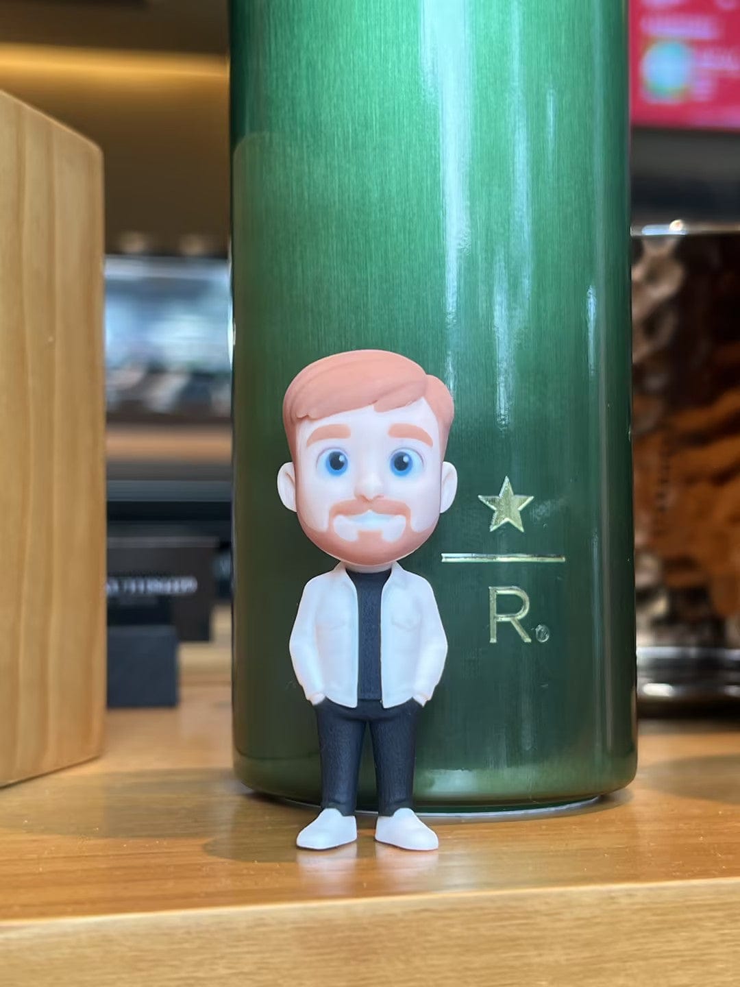 Customer photo review of Custom 3D Action Figure from Your Photo Personalized Toy Figure Unique & Memorable Gift for Lovers, Boyfriends, Girlfriends