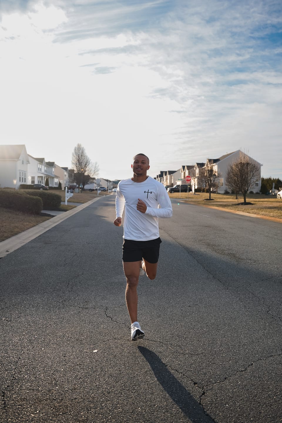 Customer photo review of Long Sleeve Performance Tee