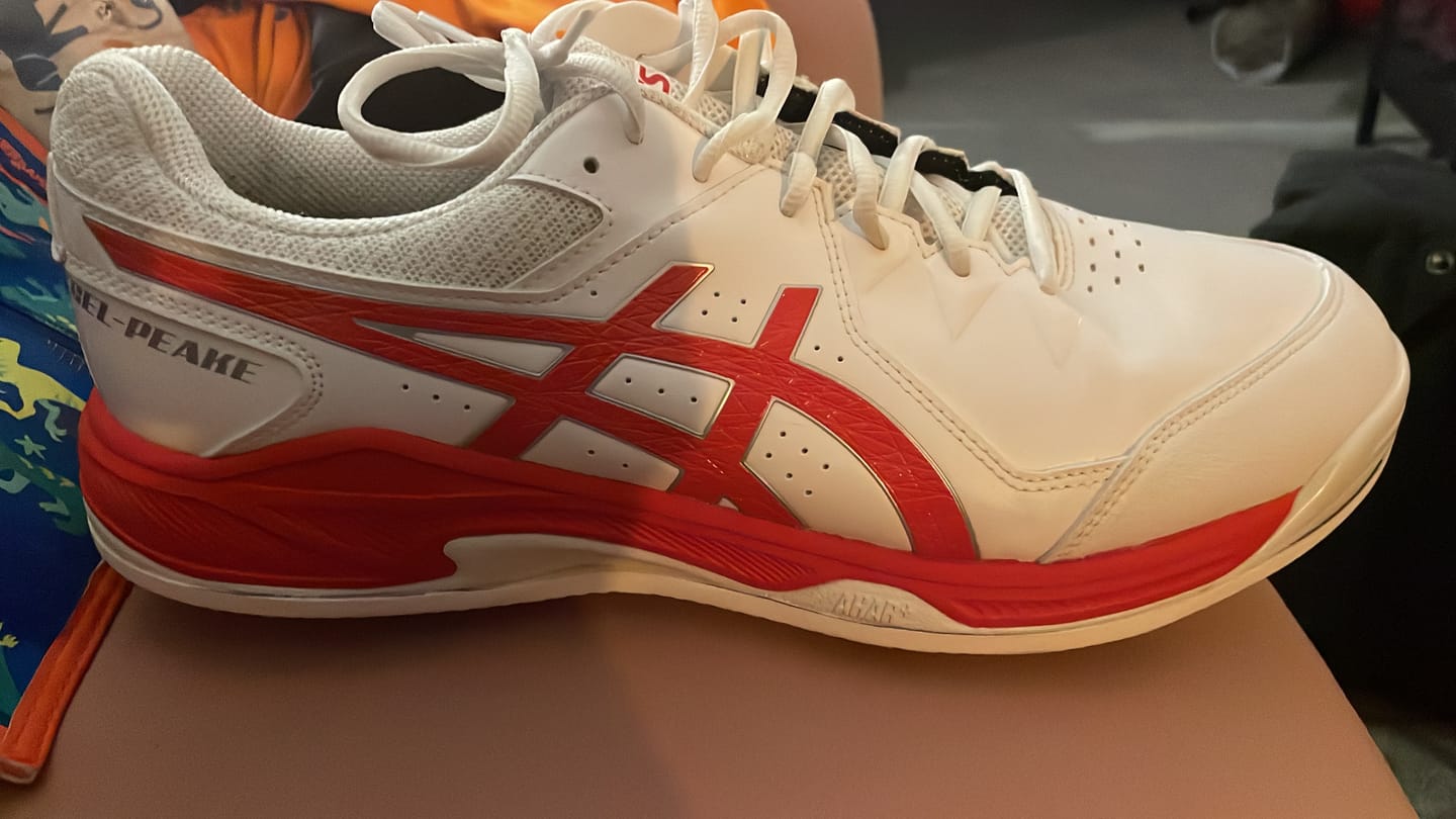 Customer photo review of Custom Cricket Spikes