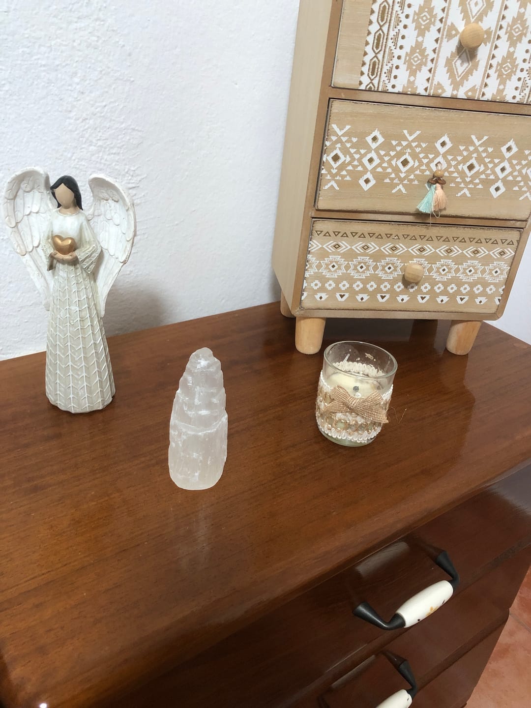 Customer photo review of Monolito de Selenita Mediano | Bienestar - Tranquilidad