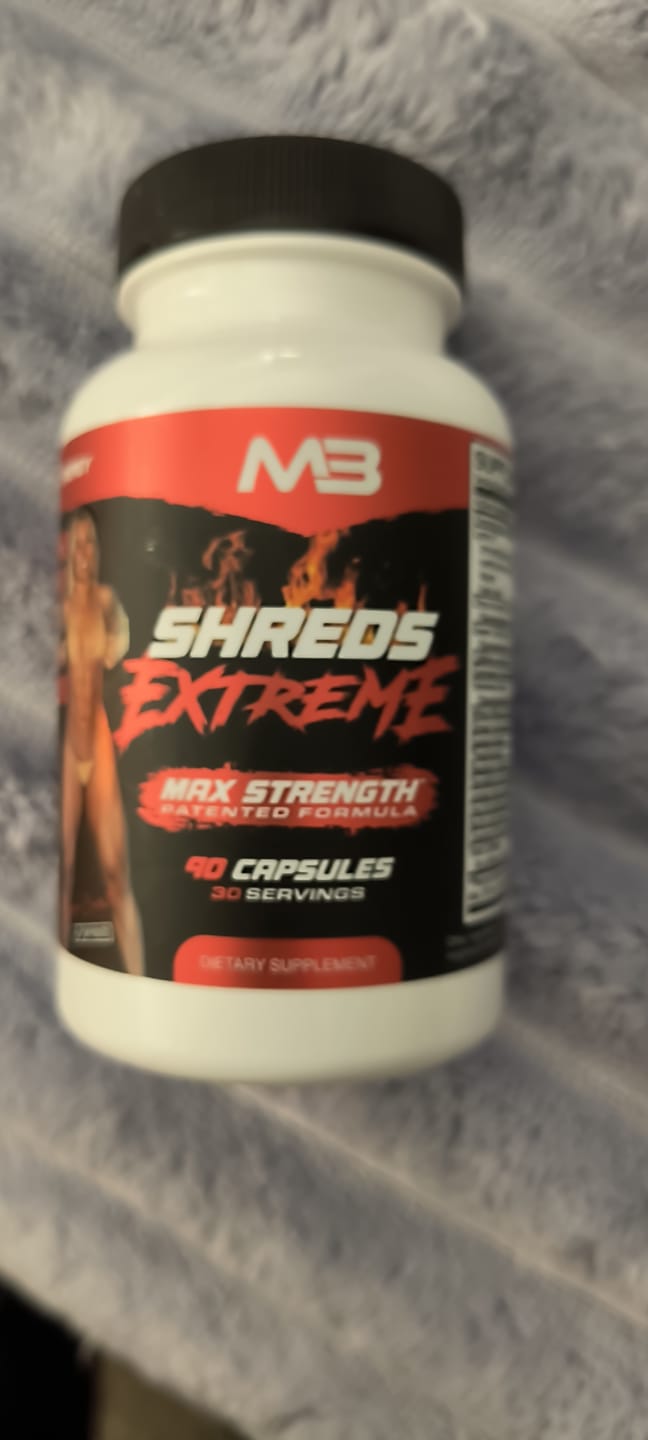 Customer photo review of Shreds Extreme (Daytime Fat Burner)