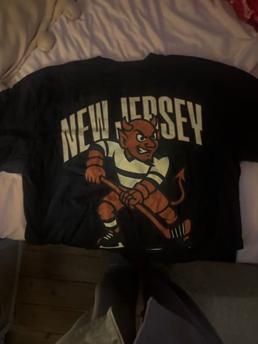 Customer photo review of New Jersey Hockey v1 T-Shirt