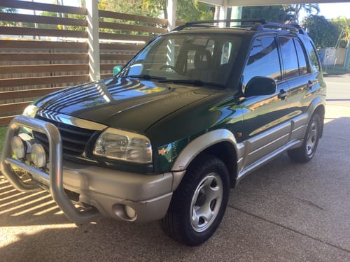Customer's very clean, shiny 4WD after using The Triple Threat Care Package.