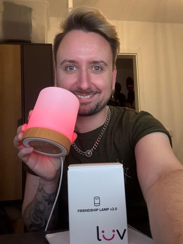 Customer photo review of Friendship Lamp