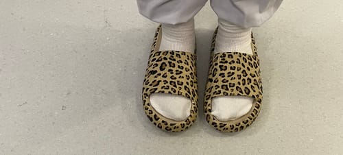 Customer photo review of HappyFlops Limited Editions