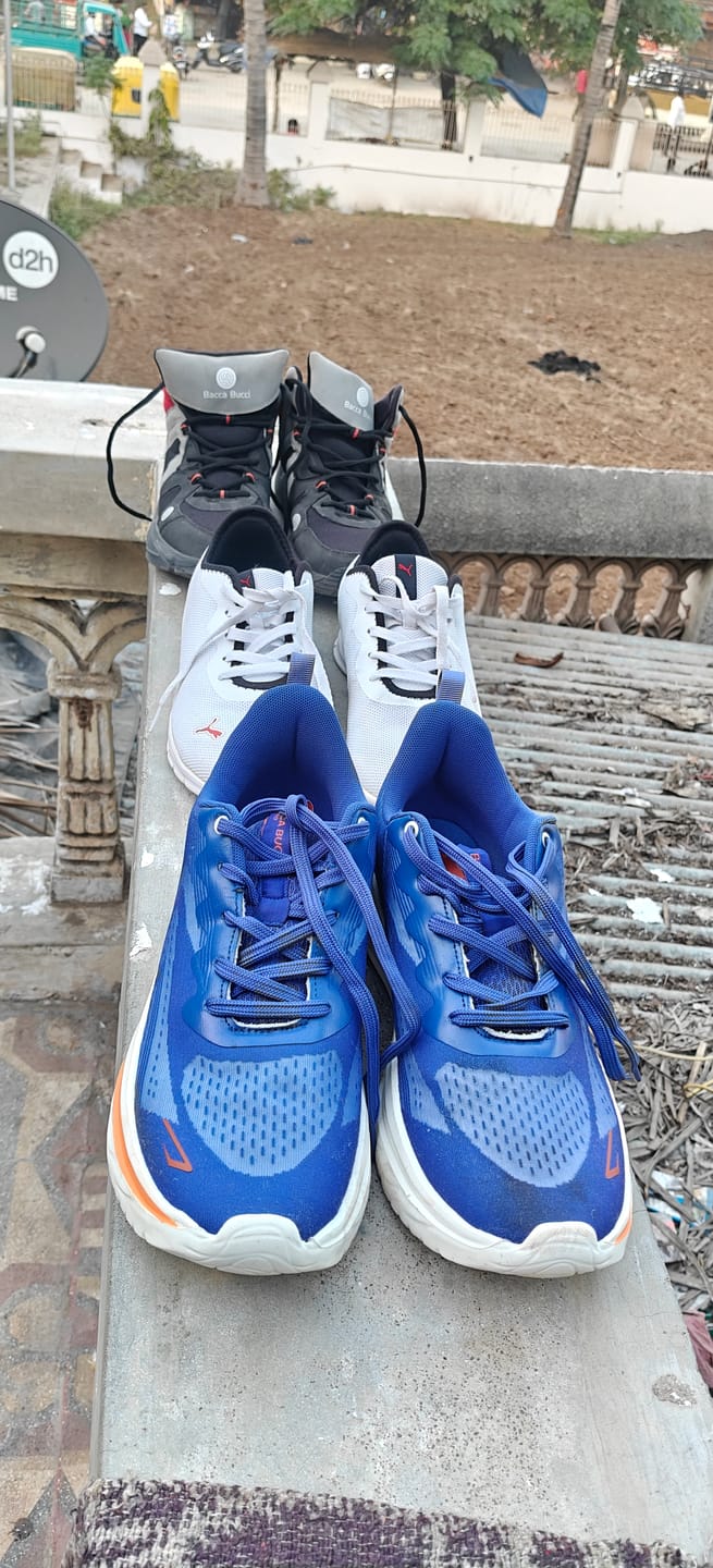 Customer photo review of Bacca Bucci SPEED PRO Athleisure Running Shoes