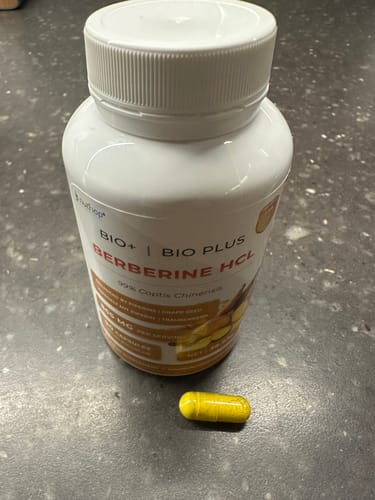 Customer photo review of Nutriop Longevity® Bio-Enhanced Berberine HCL with Pure Organic Piperine and Grape Seed Extract - 865mg per serving (x45)