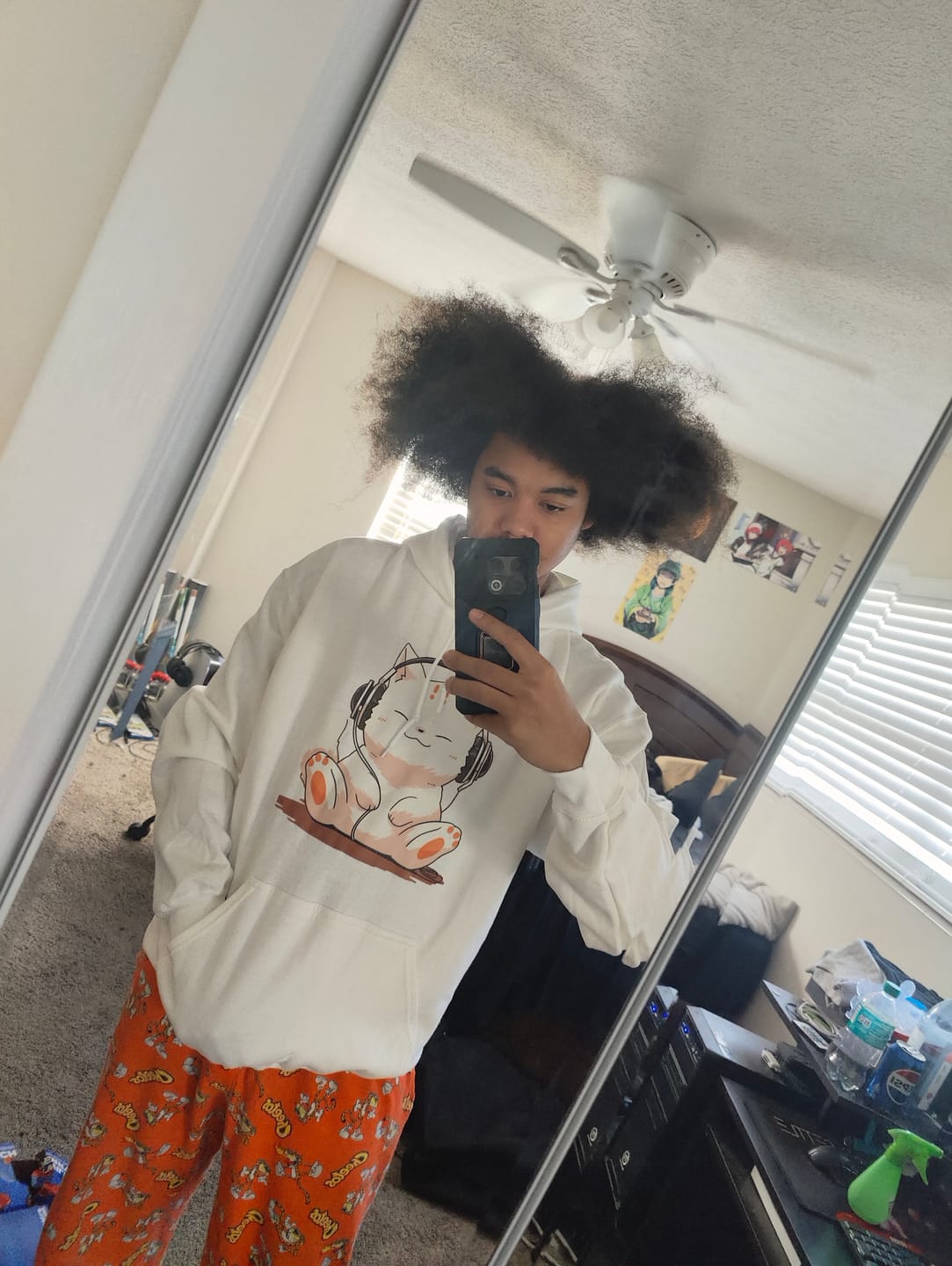 Customer photo review of Meow-sic Lover's Hoodie