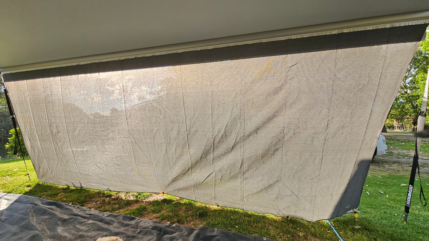 Customer photo review of Dometic Privacy Screen