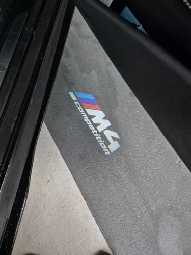 Customer photo review of BMW F SERIES DOOR LIGHTS