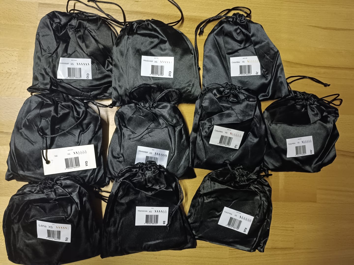 Customer photo review of Lot de 10 culottes - Du 3XS au 8XL