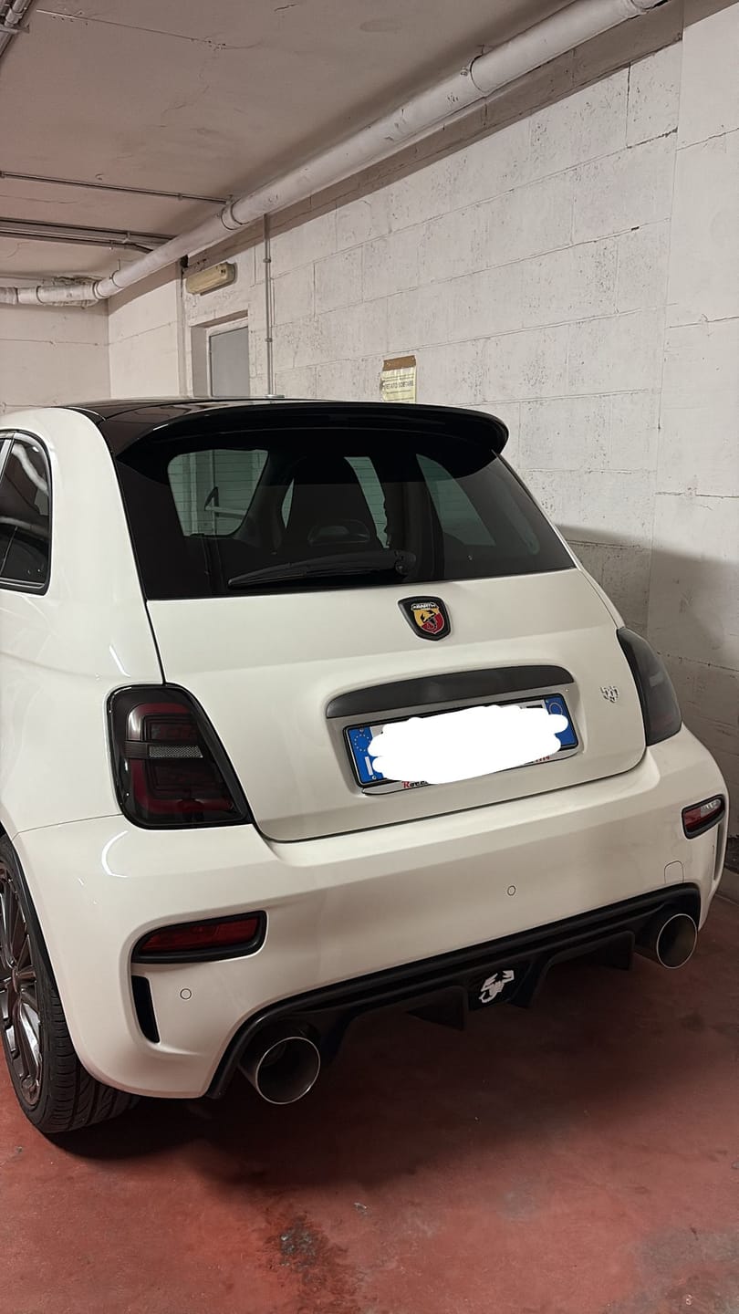 Customer photo review of Fari LED Posteriori Abarth & Fiat 500 (2008-2024)