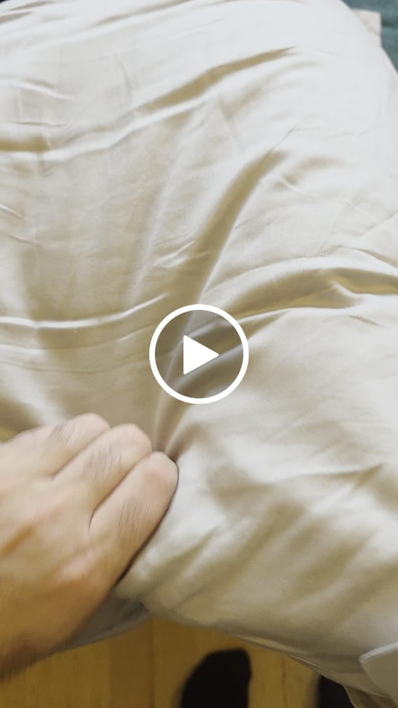 Customer video review of Fata de perna Lyocell culoare gri