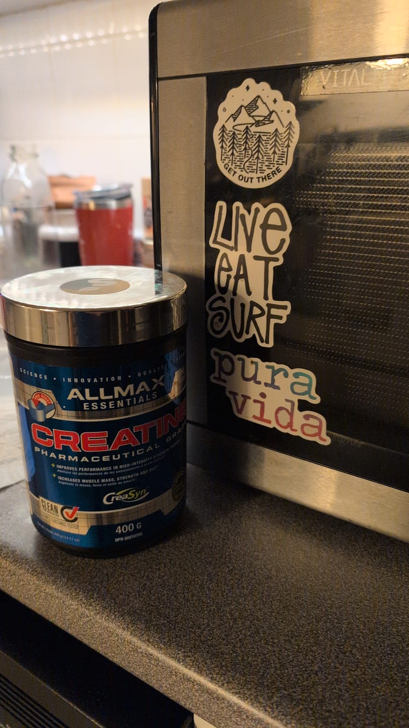 Customer photo review of Allmax - Creatine Monohydrate - 100g-1000g