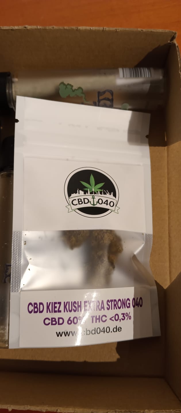 Customer photo review of Kiez Kush Extra Strong 60% - CBD Blüten - Indoor - Cannabis ohne Rezept kaufen