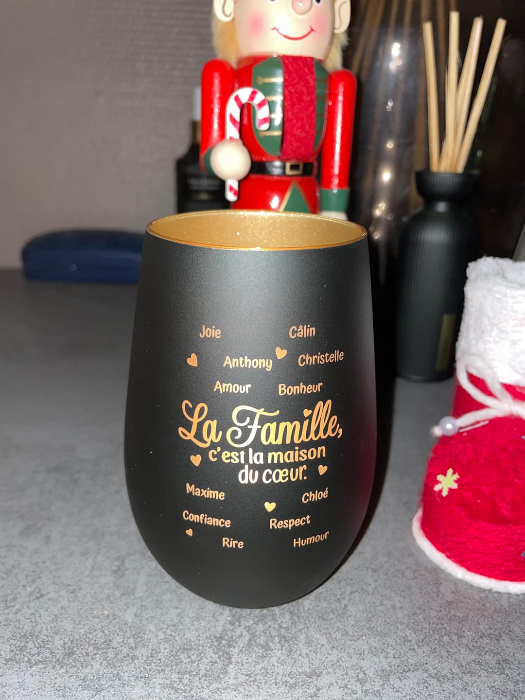 Customer photo review of La maison du cœur - Famille-Photophore