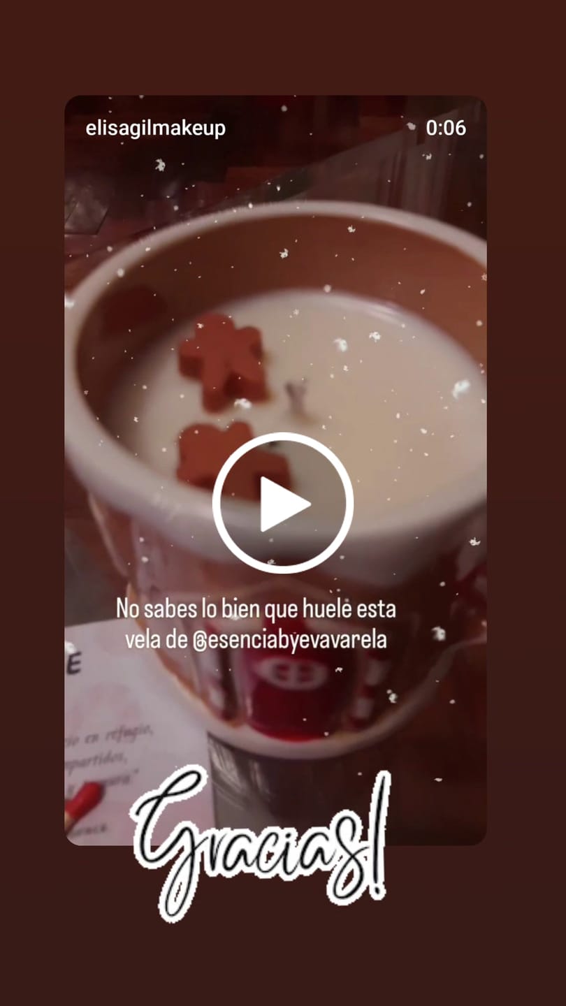 Customer video review of Fragancia CARAMEL TOFEE