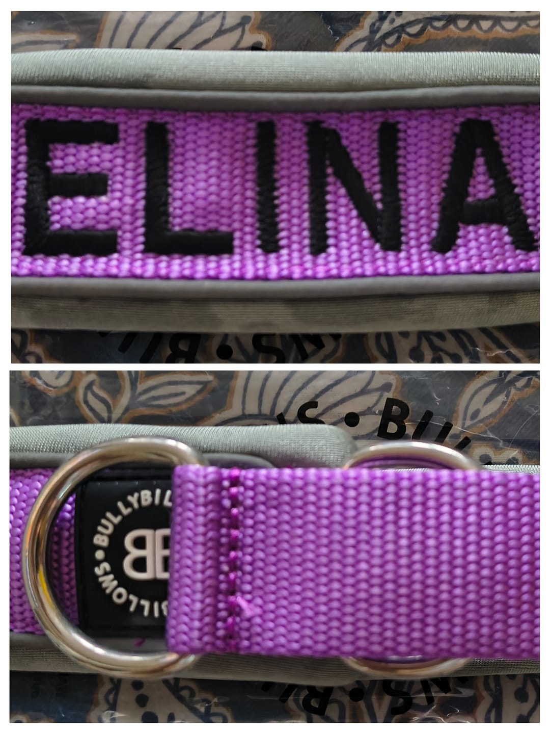 Customer photo review of Personalisation Fee €8.99