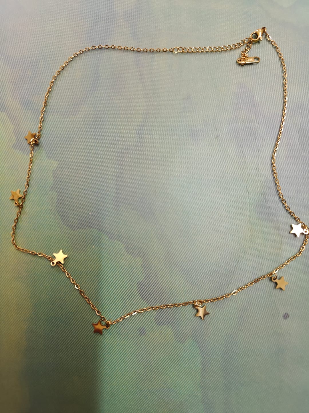 Customer photo review of Starry Night Necklace