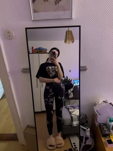 Customer photo review of High Waist Push Up Leggings