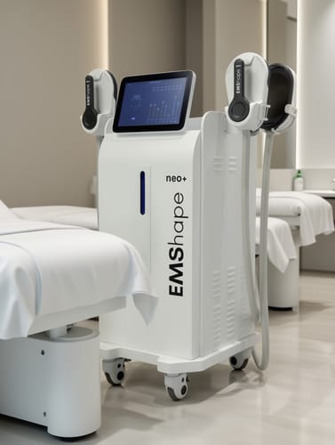 Customer photo review of EMShape® Neo Plus Body Sculpt Machine 5 in 1