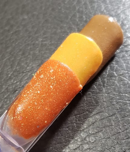 Customer photo review of Halloween/Fall Shade Blowout Freebie 3