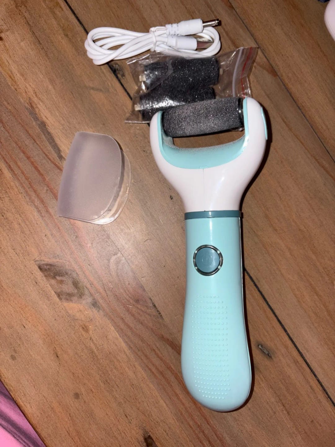 Customer photo review of Electric Foot File Callus Remover for Smooth Feet