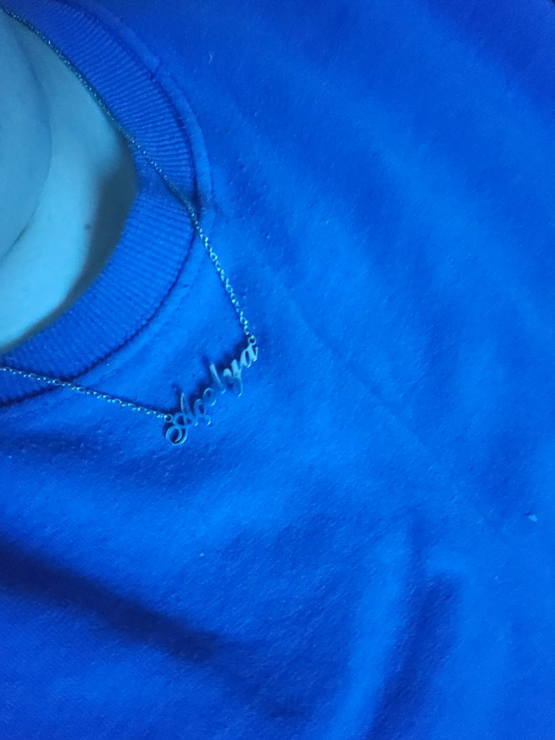 Customer photo review of Collier Prénom Style Classique