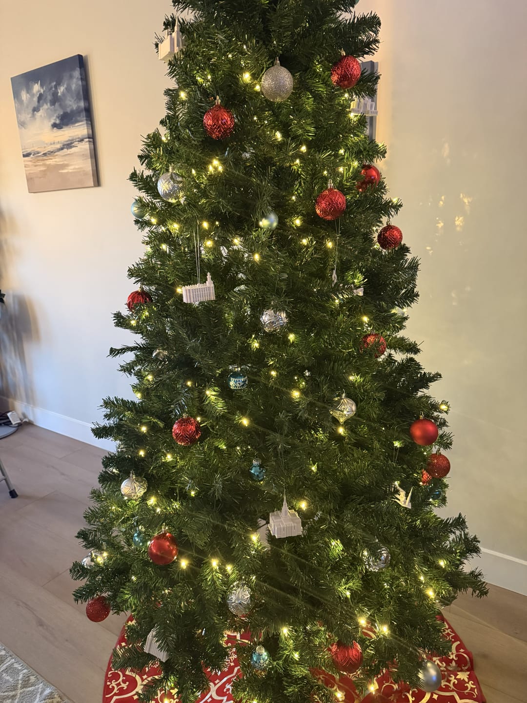 Customer photo review of (PACK of 5) Temple Christmas Ornaments | Choose Any Temple | 300+ Temples to Choose From