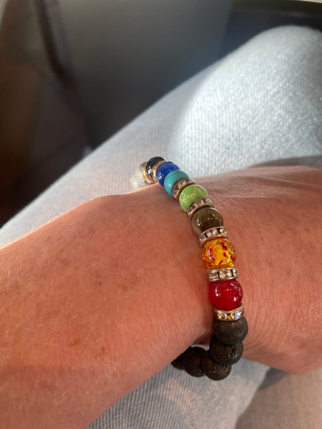 Customer photo review of 7 Chakren Aktivierungs Armband