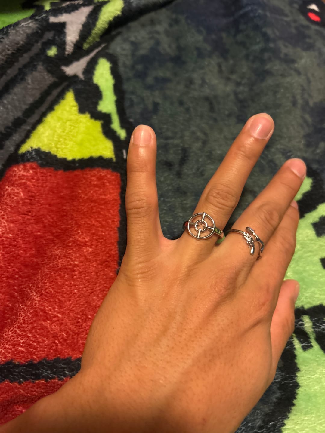 Customer photo review of CROSSHAIR RING