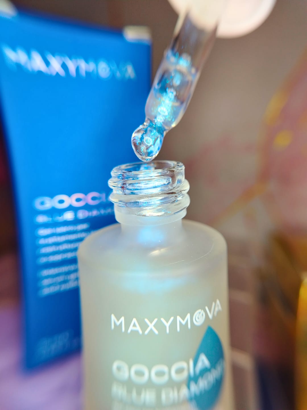 Customer photo review of Goccia Blue Diamond