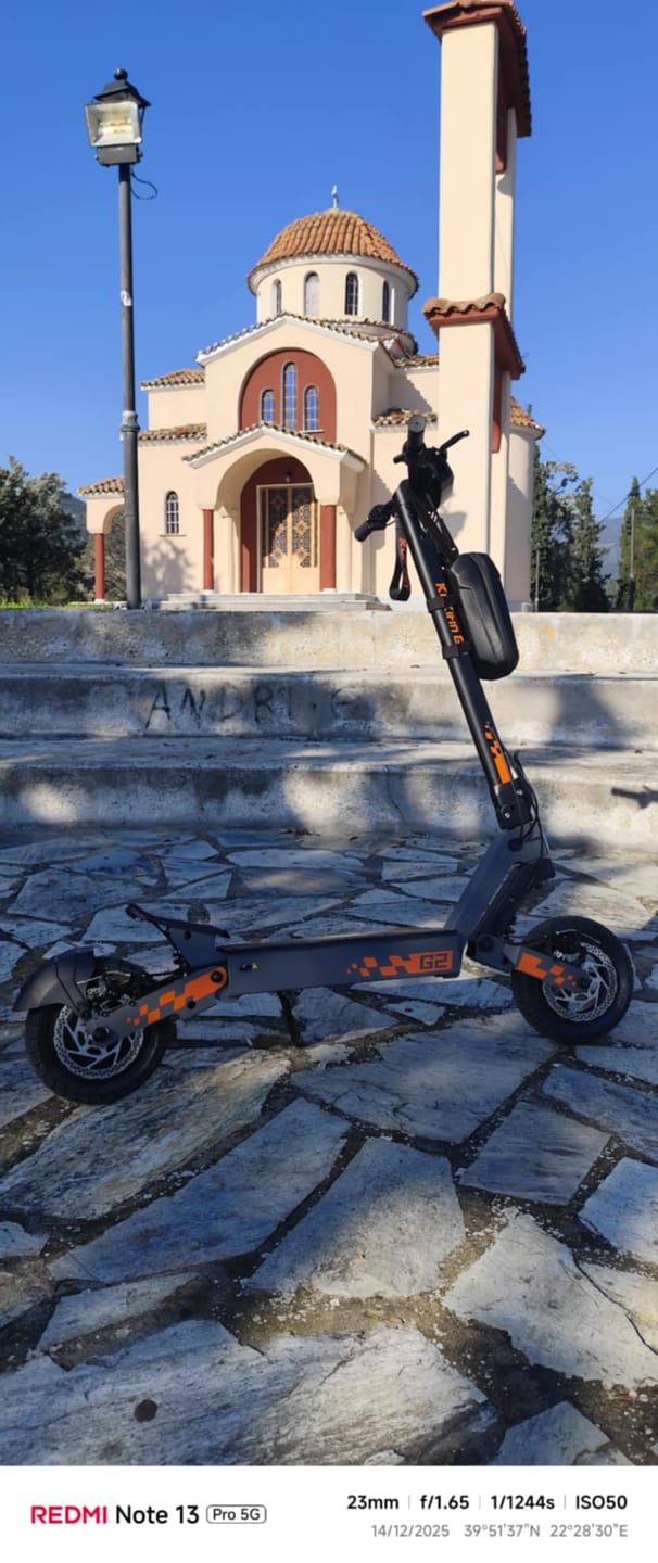 Customer photo review of KuKirin G2 Electric Scooter