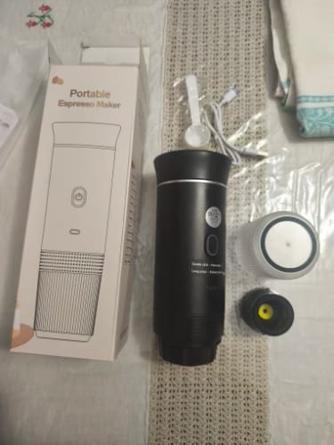 Customer photo review of BRUZZO Go™ – Draagbare Espresso Machine