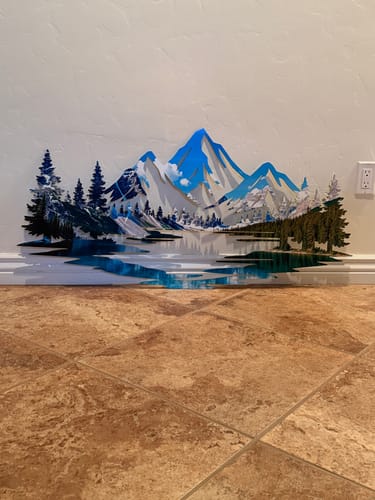 Customer photo review of Banff National Park Printed Wall Art
